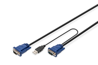 DIGITUS KVM cable USB for KVM consoles