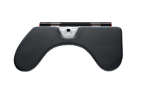 Contour Design RollerMouse Red Max - Ambidextrous - Rollerbar - USB Type-A - 2400 DPI - Black - Red - Silver