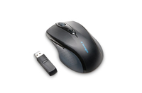 Kensington Pro Fit™ Wireless Full-Size Mouse - Ambidextrous - Optical - RF Wireless - 1600 DPI - Black