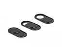 Delock 20652 - Lens protector - Black - Aluminium - 9 mm - 17.5 mm - 0.9 mm