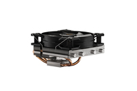 Be Quiet! Shadow Rock LP CPU Cooler - Single 120mm PWM Fan - For Intel Socket: 1200 / 2066 / 1150 / 1151 / 1155 / 2011(-3) Square ILM - For AMD Socket: AM2(+) / AM3(+) / AM4 / FM1 / FM2(+) - 130W TDP - 75.4mm Height - Cooler - 12 cm - 1500 RPM - 25.5 dB - 51.4 cfm 