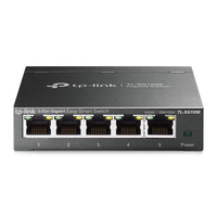 TP-LINK TL-SG105E - Managed - L2 - Gigabit Ethernet (10/100/1000)