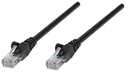 Intellinet Patchkabel RJ45 U/Utp Cat5e 20m Hebelschutz schw - Cable - Network