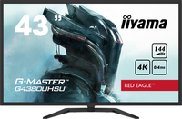 Iiyama G-MASTER G4380UHSU-B1 - 108 cm (42.5 Zoll) - 3840 x 2160 Pixel - 4K Ultra HD - LED - 0,4 ms - Schwarz