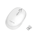 LogiLink ID0205 - Ambidextrous - RF Wireless + Bluetooth - 1600 DPI - White