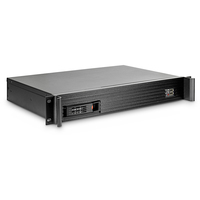 Inter-Tech 1.5U-1528-1 - Rack - Server - Black - ITX - 1.5U - 2.5,3.5"