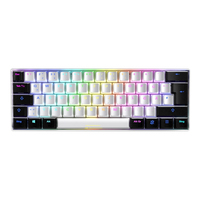 Sharkoon SGK50 S4 - 60% - USB - QWERTZ - RGB LED - White