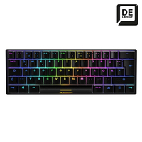 Sharkoon SKILLER SGK50 S4 - 60% - USB - Mechanical - QWERTZ - LED - Black