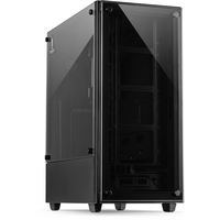 Inter-Tech C-303 Mirror - Full Tower - PC - Black - ATX - ITX - micro ATX - Metal - Tempered glass - 15.5 cm