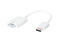 LogiLink CV0059B - VGA (D-Sub) - DisplayPort - Männlich - Weiblich - 1920 x 1200 Pixel - Weiß