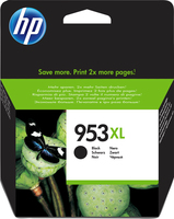 HP 953XL Black Original Ink Cartridge - Original - Pigment-based ink - Black - HP - OfficeJet Pro 8210 OfficeJet Pro 8218 OfficeJet Pro 8710 AiO OfficeJet Pro 8715 AiO OfficeJet Pro... - Inkjet printing