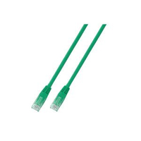 EFB Elektronik RJ45 Patchkabel U/UTP, Cat.5e, PVC, CCA, 3m, grün