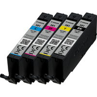 Canon CLI-581 BK/C/M/Y Tinte Multipack - Tinte auf Pigmentbasis - 5,6 ml - 5,6 ml - Multipack