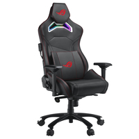 ASUS ROG Chariot RGB - Universal gaming chair - Hard backrest - Black - Aluminium - Black - Black