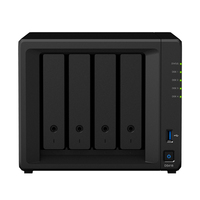 Synology DiskStation DS418 - NAS - Mini Tower - Realtek - RTD1296 - Schwarz