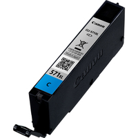 Canon CLI-571XL High Yield Cyan Ink Cartridge - High (XL) Yield - 11 ml - 715 pages - 1 pc(s)