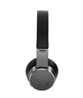 Lenovo ThinkPad X1 - Wireless - Calls/Music - 20 - 20000 Hz - 214 g - Headphones - Black - Grey - Silver