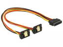 Delock 60159 - 0,3 m - SATA I - SATA 15-pin - Männlich/Weiblich - Mehrfarben - Gerade