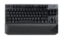 ASUS ROG Strix Scope RX TKL Wireless Deluxe - 80% - USB + RF Wireless + Bluetooth - Mechanischer Switch - RGB-LED - Schwarz