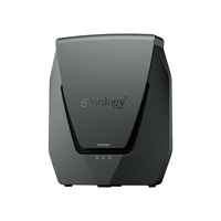 Synology WRX560 - Wi-Fi 6 (802.11ax) - Dual-Band (2,4 GHz/5 GHz) - Eingebauter Ethernet-Anschluss - Schwarz