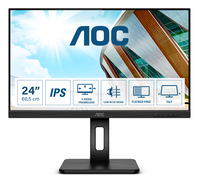 AOC P2 24P2Q - 60,5 cm (23.8 Zoll) - 1920 x 1080 Pixel - Full HD - LED - 4 ms - Schwarz