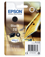 Epson Pen and crossword Singlepack Black 16 DURABrite Ultra Ink - Standard Yield - Pigment-based ink - 5.4 ml - 175 pages - 1 pc(s)