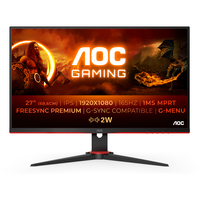 AOC G2 27G2SPAE/BK - 68.6 cm (27") - 1920 x 1080 pixels - Full HD - LED - 1 ms - Black - Red