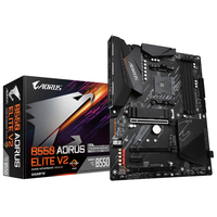 Gigabyte B550 AORUS ELITE V2 - AMD - Socket AM4 - 3rd Generation AMD Ryzen™ 3 - 3rd Generation AMD Ryzen 5 - 3rd Generation AMD Ryzen™ 7 - 3rd... - DDR4-SDRAM - 128 GB - DIMM