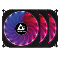 Chieftec Lüfter 120mm Tornado CF-3012-RGB 3er Set/inkl.Cont - Case Fan - 16 dB