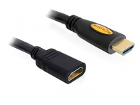 Delock 3m HDMI - 3 m - HDMI Typ A (Standard) - HDMI Typ A (Standard) - 3D - Schwarz