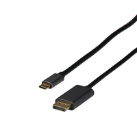 EFB Elektronik EBUSBC-DP12K.2 - 2 m - USB Typ-C - DisplayPort - Männlich - Männlich - Gerade