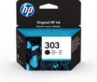 HP 303 - Original - Pigment-based ink - Black - HP - HP ENVY 6200 - 7100 - 7134 - 7800 / HP Tango Printer - X - 1 pc(s)