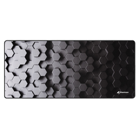 Sharkoon SKILLER SGP30 - Black - Grey - Pattern - Rubber - Textile - Non-slip base - Gaming mouse pad