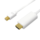 LogiLink CV0122 - 1 m - Mini DisplayPort - HDMI Typ A (Standard) - Männlich - Männlich - Gerade