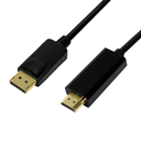 LogiLink CV0126 - 1 m - DisplayPort - HDMI Typ A (Standard) - Männlich - Männlich - Gerade