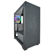 AZZA HIVE 450 - Midi Tower - PC - Schwarz - ATX - EATX - ITX - micro ATX - Multi - Taschenlüfter