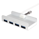 LogiLink UA0300 - USB 3.2 Gen 1 (3.1 Gen 1) Type-A - USB 3.2 Gen 1 (3.1 Gen 1) Type-A - 5000 Mbit/s - Silber