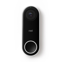 Nest Labs Nest Hello - H.264 - Schwarz - IPX4 - Outdoor - 3 MP - 1600 x 1200 Pixel