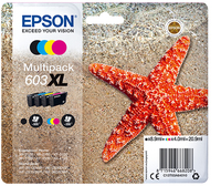 Epson Multipack 4-colours 603XL Ink - Hohe (XL-) Ausbeute - 8,9 ml - 4 ml - 1 Stück(e) - Multipack