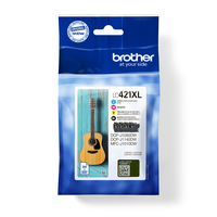 Brother LC-421XLVALDR - 500 pages - 1500 pages - 4 pc(s) - Multi pack