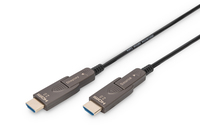 DIGITUS 4K - HDMI® AOC Hybrid Glasfaserkabel mit 10m abnehmbaren Stecker