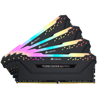 Corsair Vengeance CMW32GX4M4C3600C18 - 32 GB - 4 x 8 GB - DDR4 - 3600 MHz - 288-pin DIMM - Schwarz