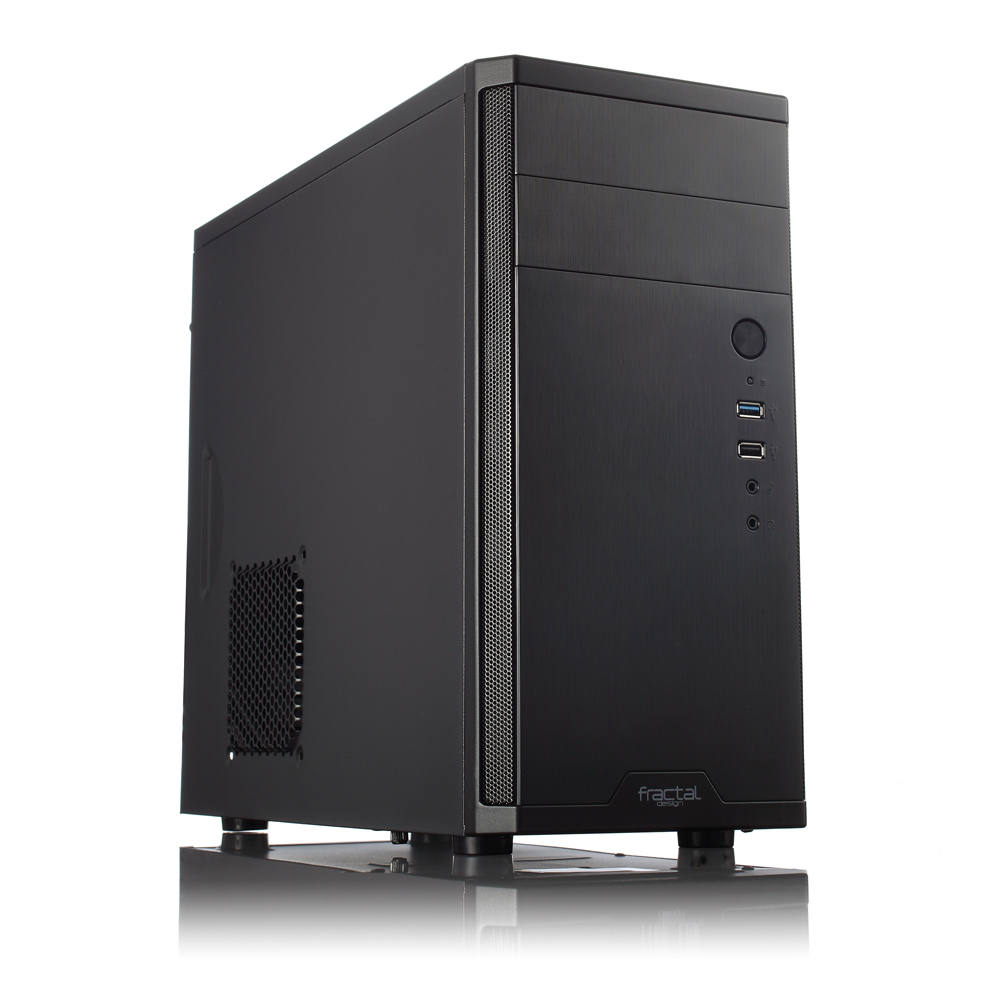 Fractal Design CORE 1100 - Mini Tower - PC - Schwarz - micro ATX - Mini-ITX - HDD - Leistung - 14,8 cm