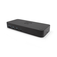 Dicota D31951 - Kabelgebunden - USB Typ-C - 3,5 mm - 10,100,1000 Mbit/s - Schwarz - 10 Gbit/s