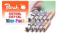 Peach PI100-311 - Tinte auf Pigmentbasis - Schwarz - Cyan - Magenta - Gelb - Canon - Multi pack - Pixma MG 5700 Series Pixma MG 5750 Pixma MG 5750 Series Pixma MG 5751 Pixma MG 5752 Pixma MG 5753... - 13 Seiten