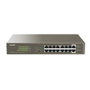 Tenda TEG1116P-16-150W - Unmanaged - L2 - Gigabit Ethernet (10/100/1000) - Power over Ethernet (PoE)