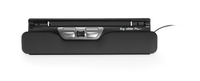 Bakker ErgoSlider Plus Central Mouse - USB - Black - Silver - 800 DPI - 1.4 m - 390 mm - 102 mm