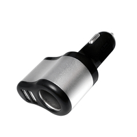 LogiLink PA0131 - Auto - Zigarettenanzünder - 5 V - Schwarz - Silber