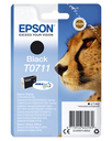 Epson Cheetah Singlepack Black T0711 DURABrite Ultra Ink - Standardertrag - Tinte auf Pigmentbasis - 7,4 ml - 1 Stück(e)