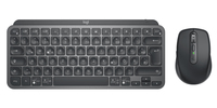 Logitech MX Keys Mini Combo for Business - RF Wireless + Bluetooth - QWERTZ - Graphit - Maus enthalten